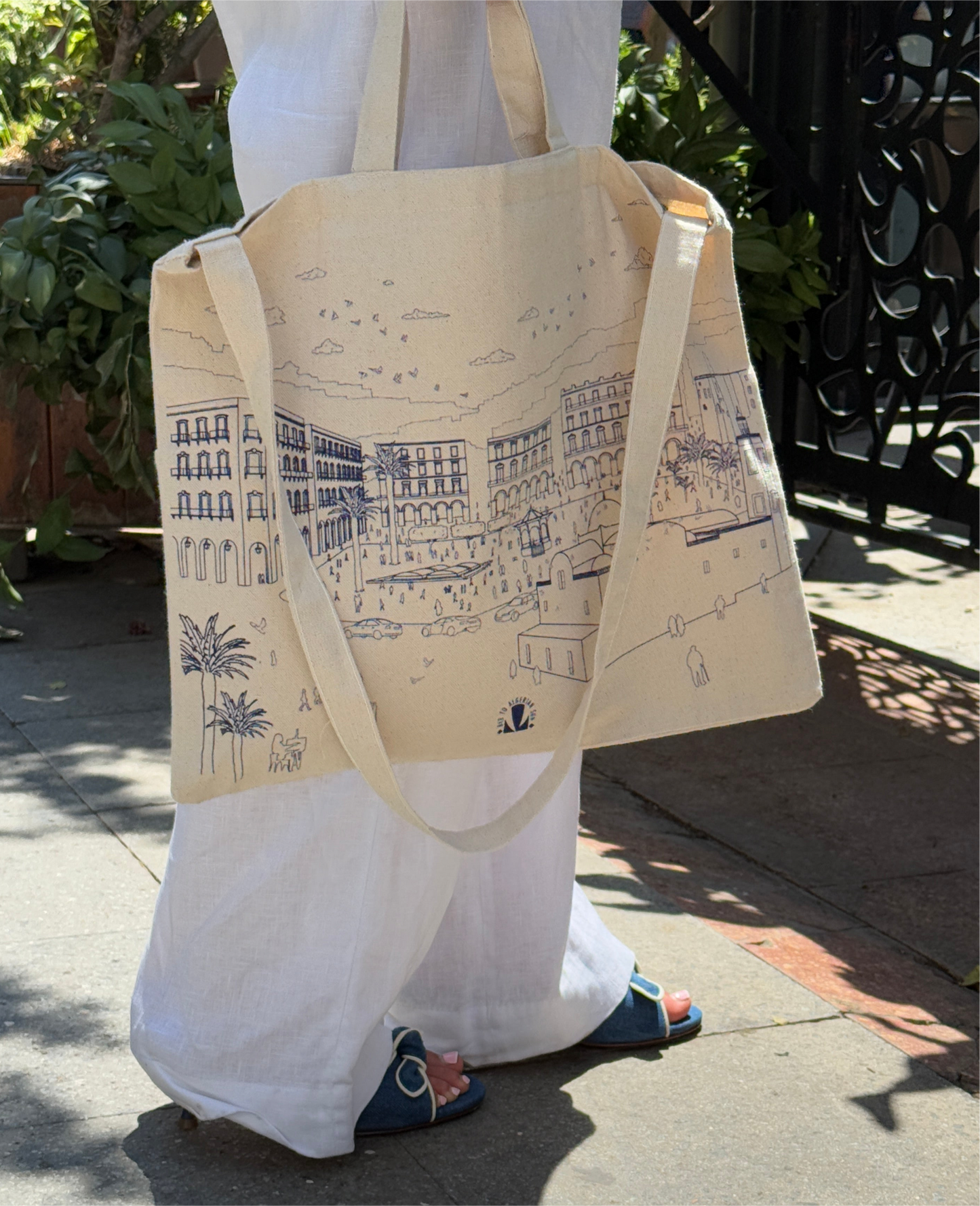 BAB to Algerian Sun - Premium Horizontal Tote