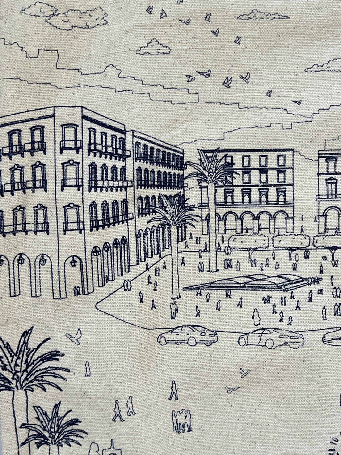 BAB to Algerian Sun - Premium Vertical Tote