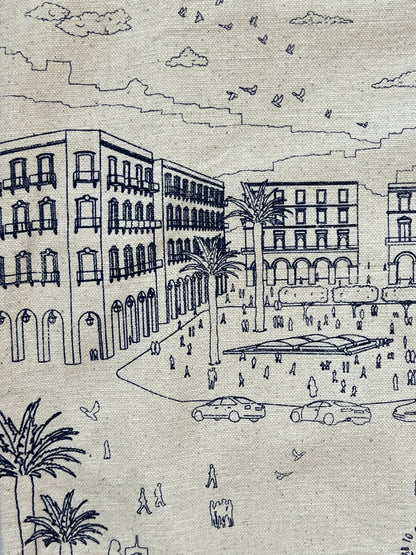 BAB to Algerian Sun - Premium Vertical Tote