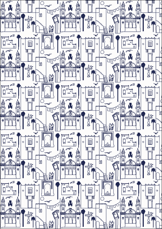 BAB to Algerian Sun - The Casbah Pattern