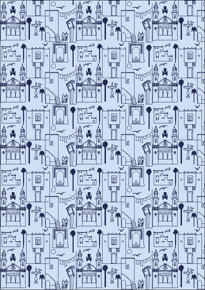 BAB to Algerian Sun - The Casbah Pattern