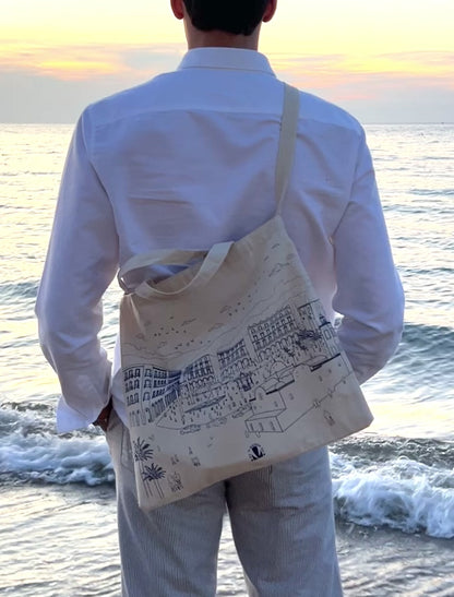 BAB to Algerian Sun - Premium Horizontal Tote