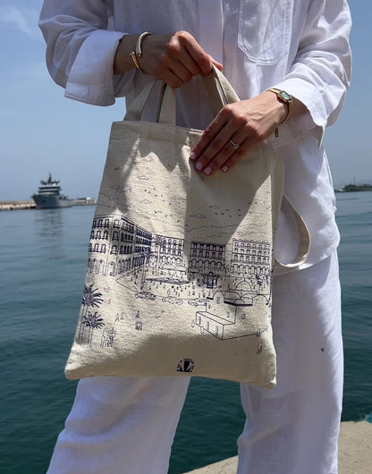 BAB to Algerian Sun - Premium Vertical Tote